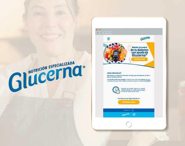 Email marketing – Glucerna