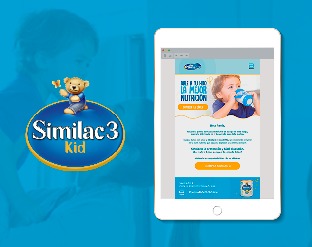 Email Marketing – Similac 3 Kid